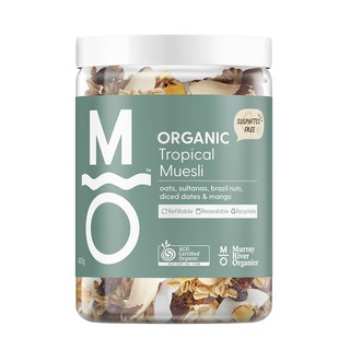 Ngũ cốc yến mạch Muesli hữu cơ Murray River Organics - lọ 400g
