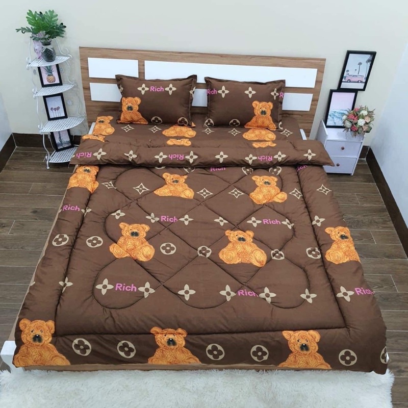 Chăn Phao cotton poly 1m8_2m chăn dày chuẩn 5* mẫu mã đa dạng hàng loại 1