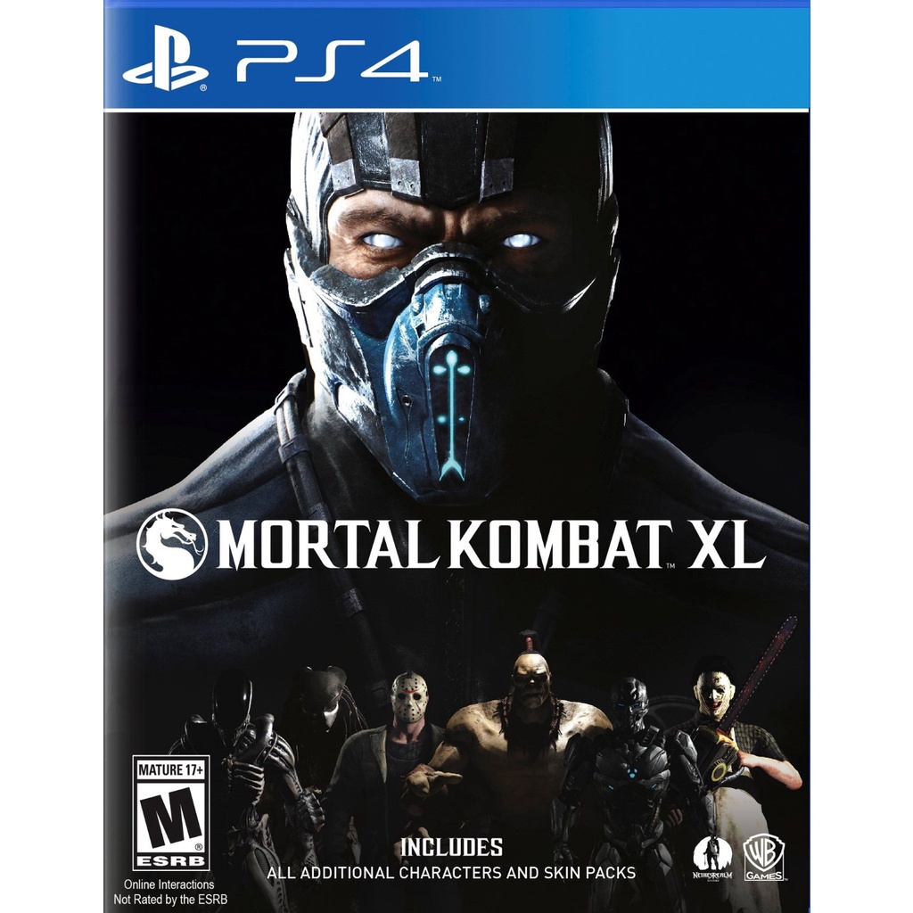 Đĩa Game PS4 - Mortal Kombat XL Hệ US