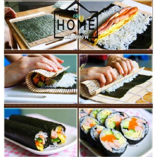 Mành tre làm cơm cuộn Kimbap Hàn Quốc