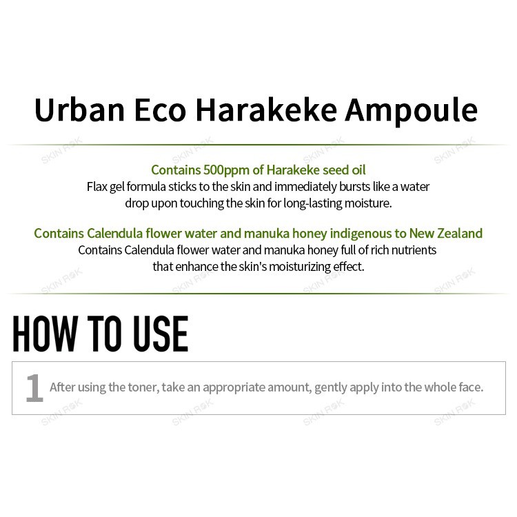 Tinh chất The Saem Urban Eco Harakeke dung tích 45ml