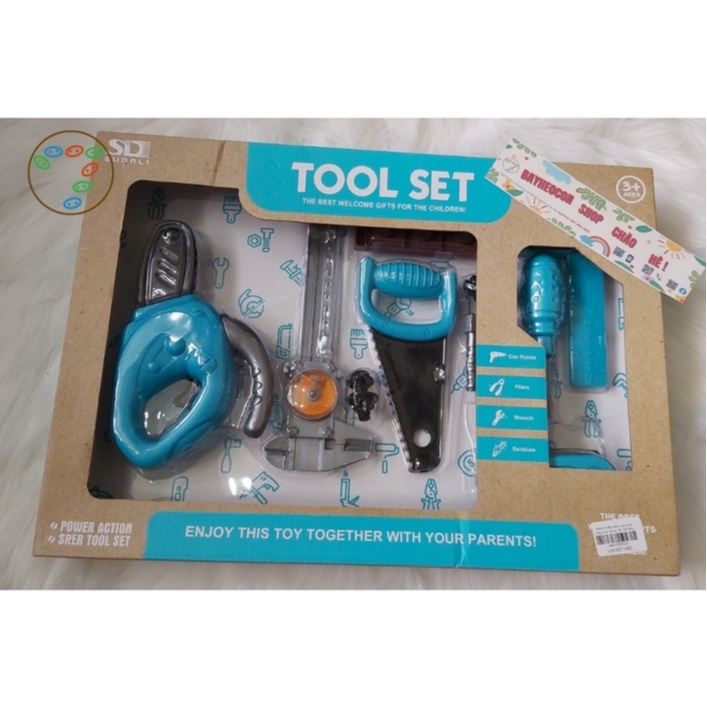 Bộ công cụ cho bé tập làm kĩ sư Tools Set Sudali