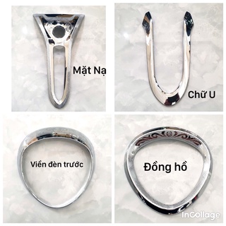 Full bộ ốp trang trí nhựa mạ crom janus 2022 mới
