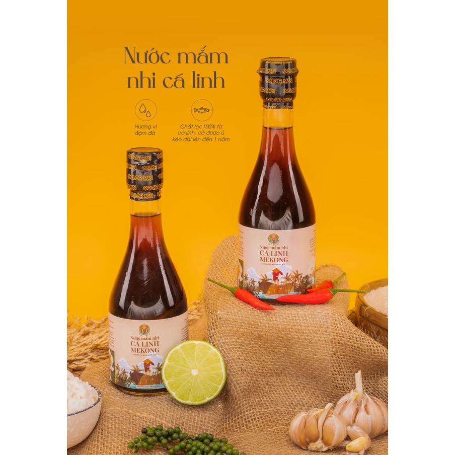 [Date 25.08.2023] Nước Mắm Nhỉ Cá Linh COLOR MAN 300ml