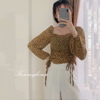 Áo hoa nhí rút dây 🍀🌸🌺 ( hình thật )