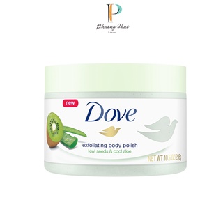 Tẩy tế bào chết dove exfoliating body polish tẩy tế bào chết body 225ml