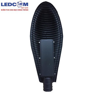 Đèn đường LED 100W hình chiếc lá thân đen siêu bền