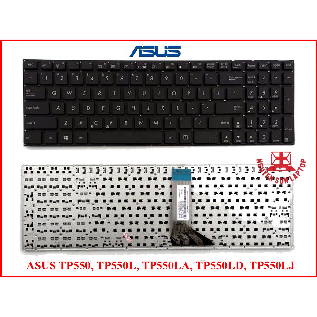 Bàn phím laptop Asus TP550 TP550L TP550LA TP550LD TP550LJ new 100%