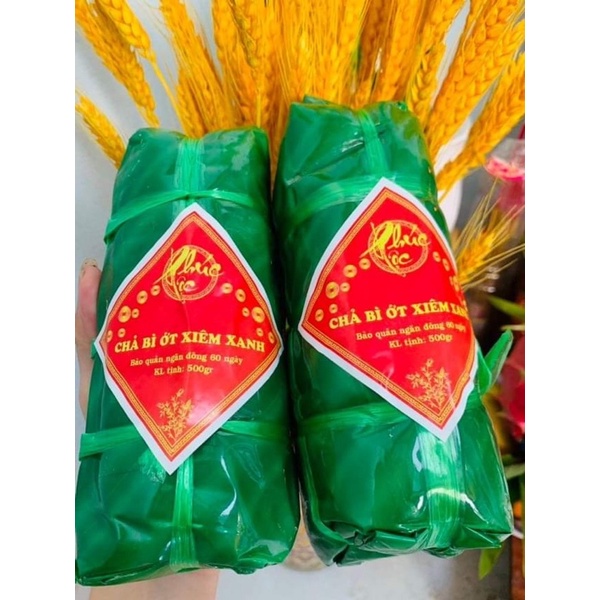 0,5kg chả da ớt xiêm xanh