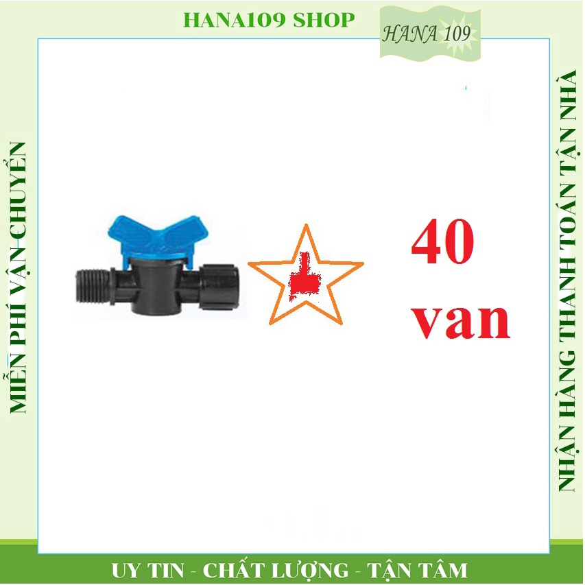 40 van chỉnh áp nước ren ngoài 21 ren trong 21 chuyên điều áp cho béc tưới cây trong hệ thống tưới