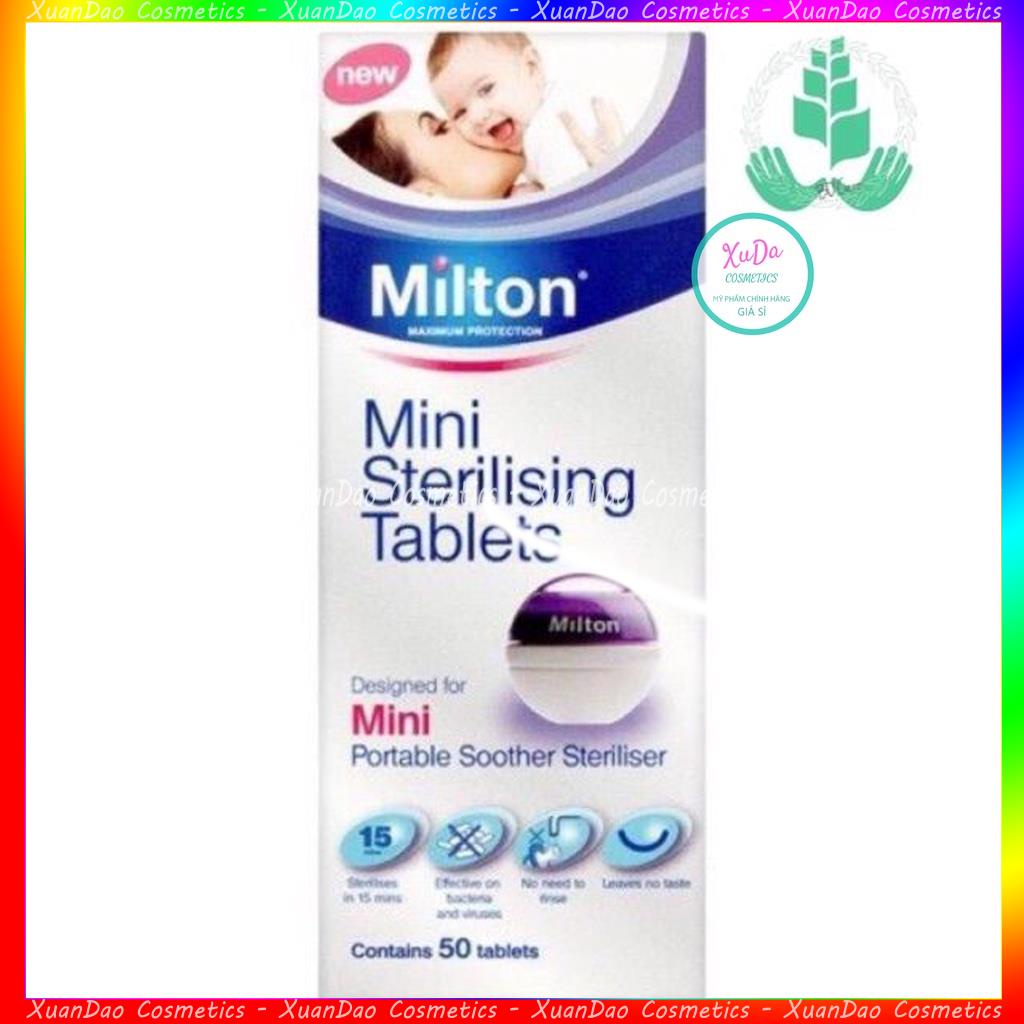 Viên tiệt trùng cốc nguyệt san milton