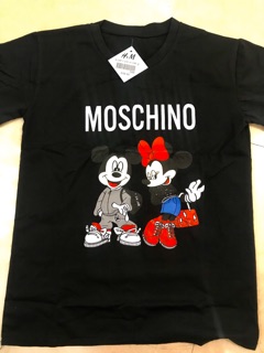 ÁO THUN NỮ MOSCHINO MICKEY CHUỘT