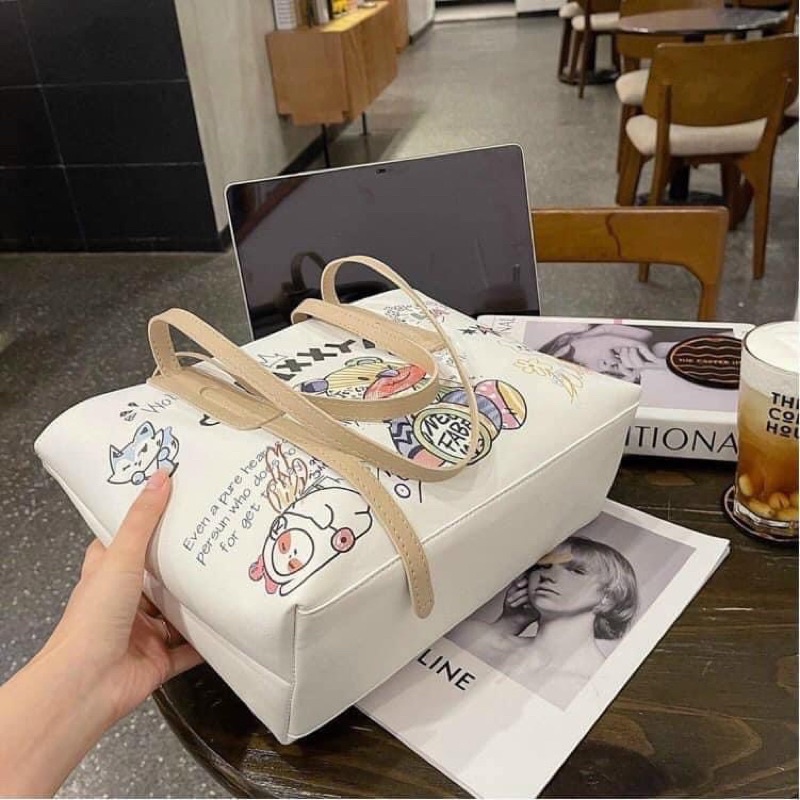 Túi Công Sở Gấu size 35