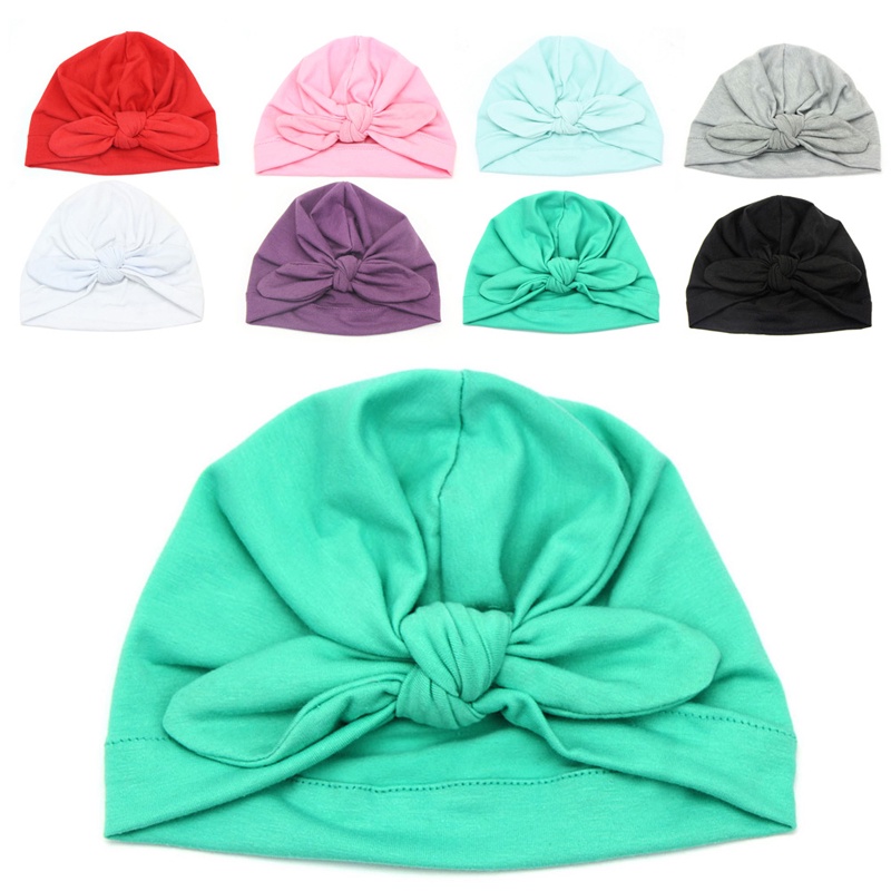 Mũ Turban Unisex Làm Đạo Cụ Chụp Ảnh Cho Bé Sơ Sinh
