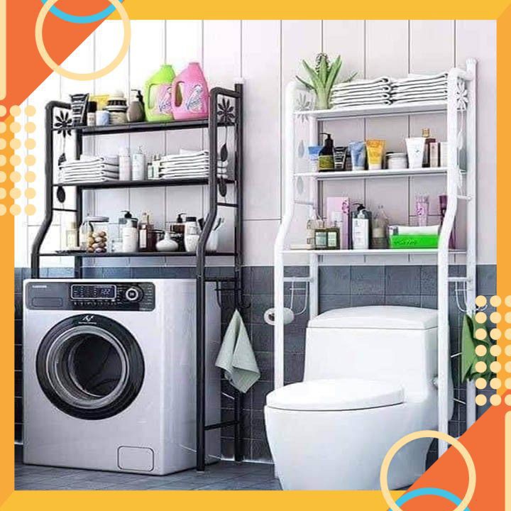 [BAO GIÁ SHOPEE] KỆ BỒN CẦU, KỆ MÁY GIẶT INOX 304 ĐA NĂNG KHÔNG KHOAN VÁ KHÔNG ĐỤC TƯỜNG