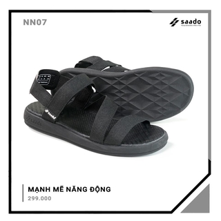 Giày Sandal Saado 💖 FREESHIP 💖Sandal Nam/Nữ NN07 - Mạnh Mẽ Năng Động