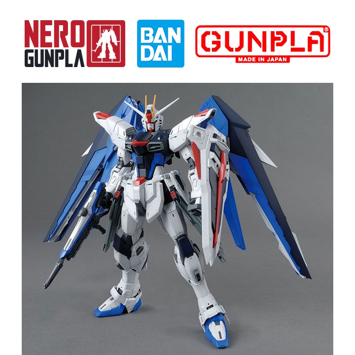 Mô Hình Lắp Ráp Bandai Gunpla MG 1/100 Freedom Gundam Ver 2.0