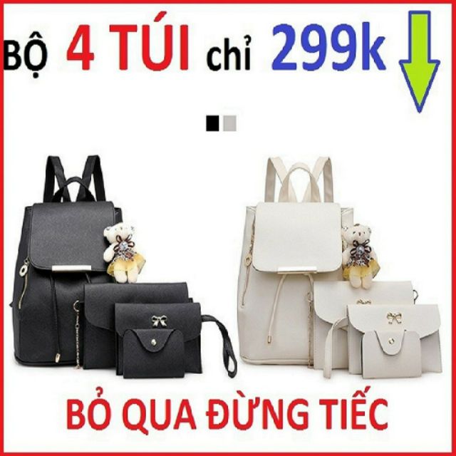 COMBO 4 túi đeo thời trang sang chảnh phong cách Hàn Quốc