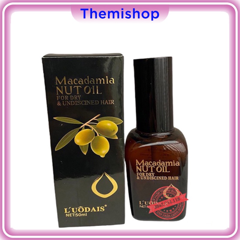 [ Hàng Chuẩn]Tinh Dầu Dưỡng Tóc Macadamia Nut Oil - 50ML CT45