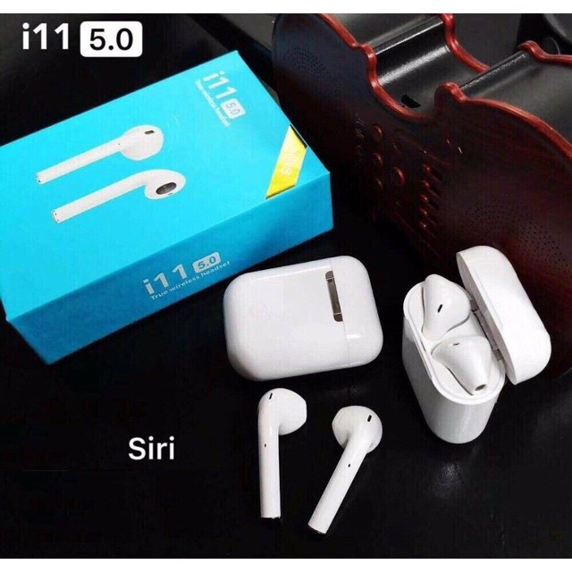 Tai nghe bluetooth i11 TWS cảm biến vân tay công nghệ 5.0