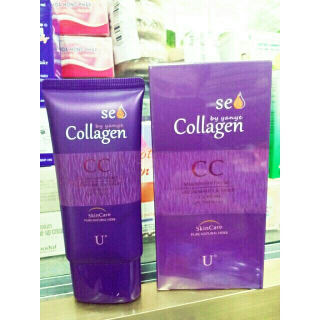 [SẴN KHO] Kem nền CC Collagen che khuyết điểm
