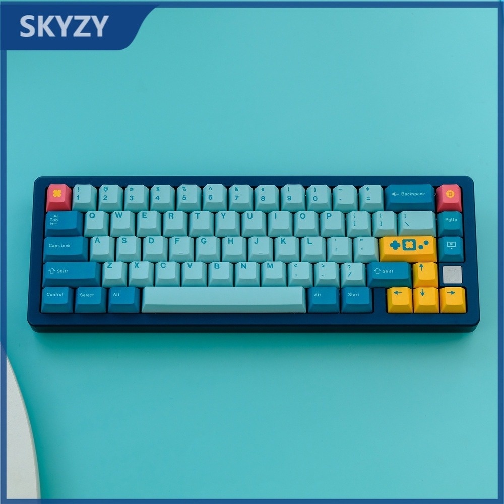129 Phím GMK Retrocast Keycaps Cherry Profile PBT DYE-SUB Bàn phím cơ Keycap
