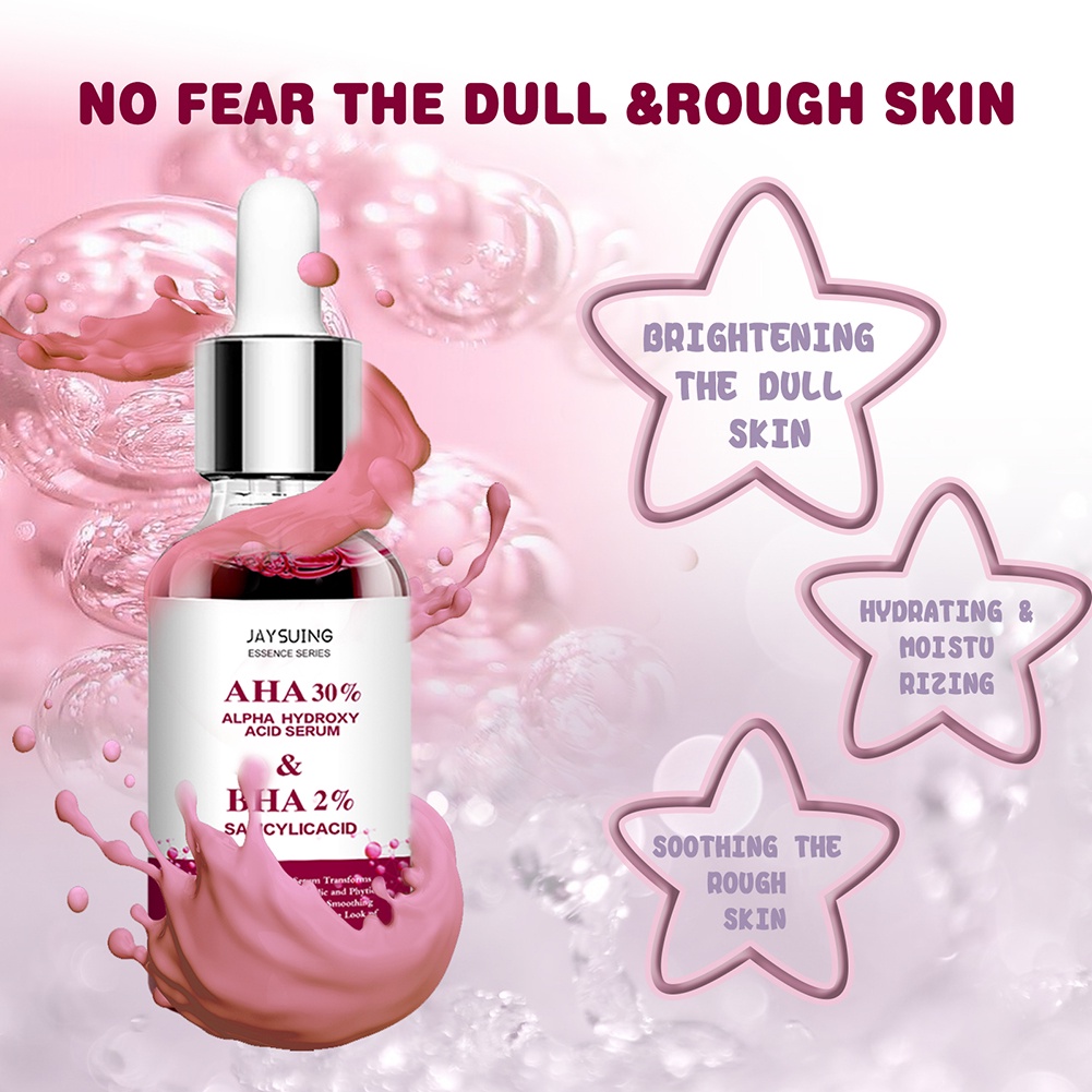 Còn Hàng Acid Trái Cây Chiết Xuất Làm Sạch Lỗ Chân Lông Làm Mềm Cắt Da Serum Chăm Sóc Da Mặt Serum Hyaluronic Acid Serum Cá Tuyết