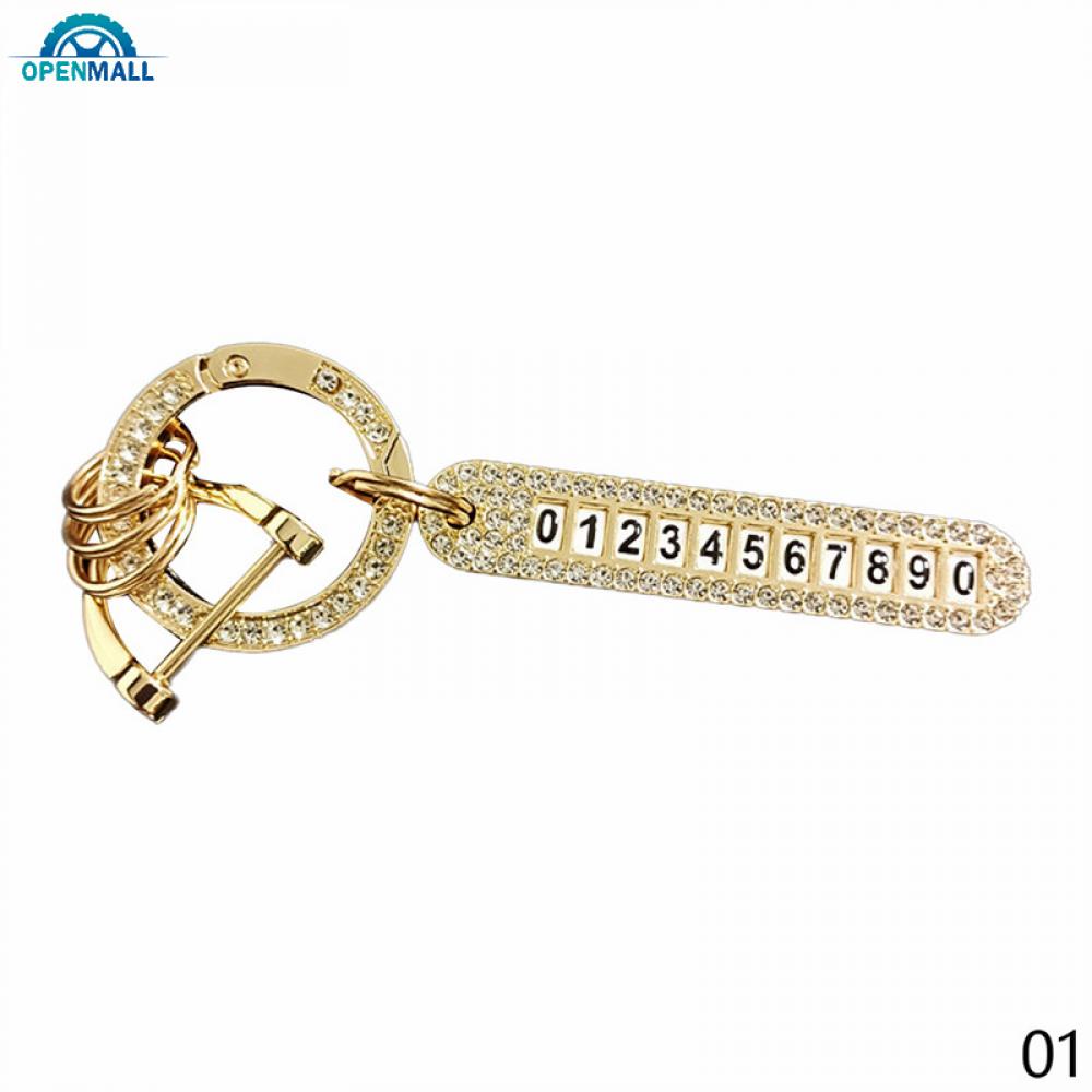 Móc Khóa Có Gắn Thẻ Số Chống Thất Lạc Tiện Lợi