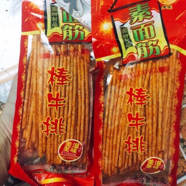 Tăm cay siêu ngon Loại 1 ❤️ Món ngon của tuổi thơ