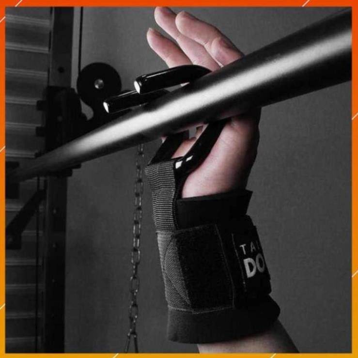 [Freeship] - AOLIKES AL 7642 - 1 đôi - Dây cuốn cổ tay có móc thép nâng tạ, tập gym đu xà tại nhà hoặc tâp xô vai.
