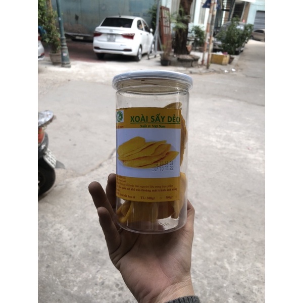 Xoài thái sấy dẻo loại 1 hộp 300g