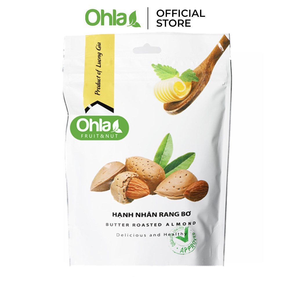 Hạnh nhân rang bơ Ohla - Gói 150gram