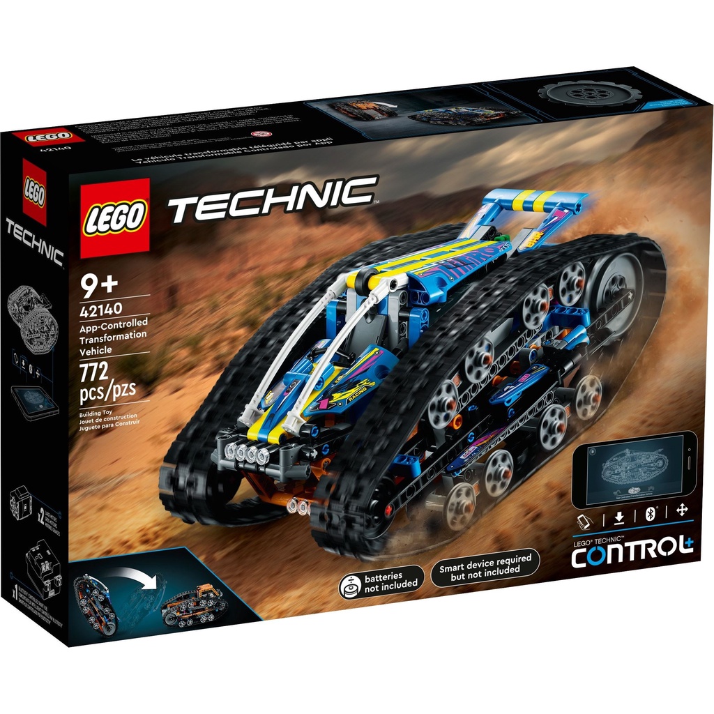 42140 Lego Technic App-Controlled Transformation Vehicle - Xe bánh xích điều khiển từ xa