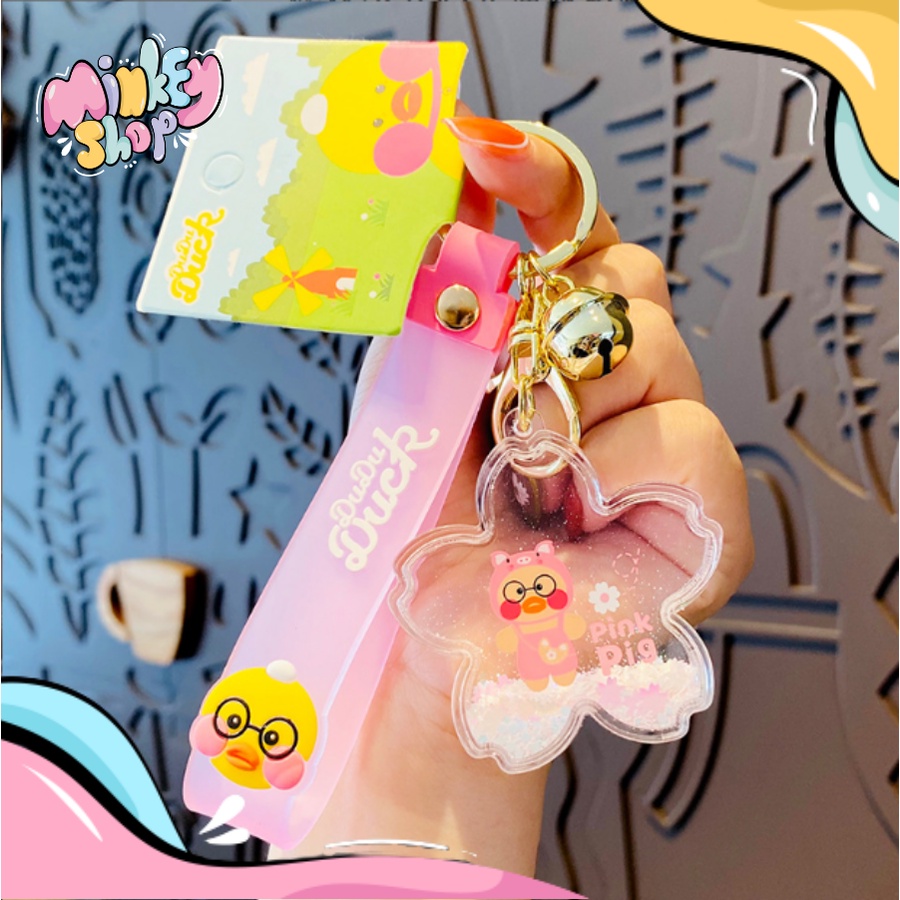 Móc Khóa Đẹp Hình Nước Cute phụ kiện Túi Xách dễ thương -Minkey