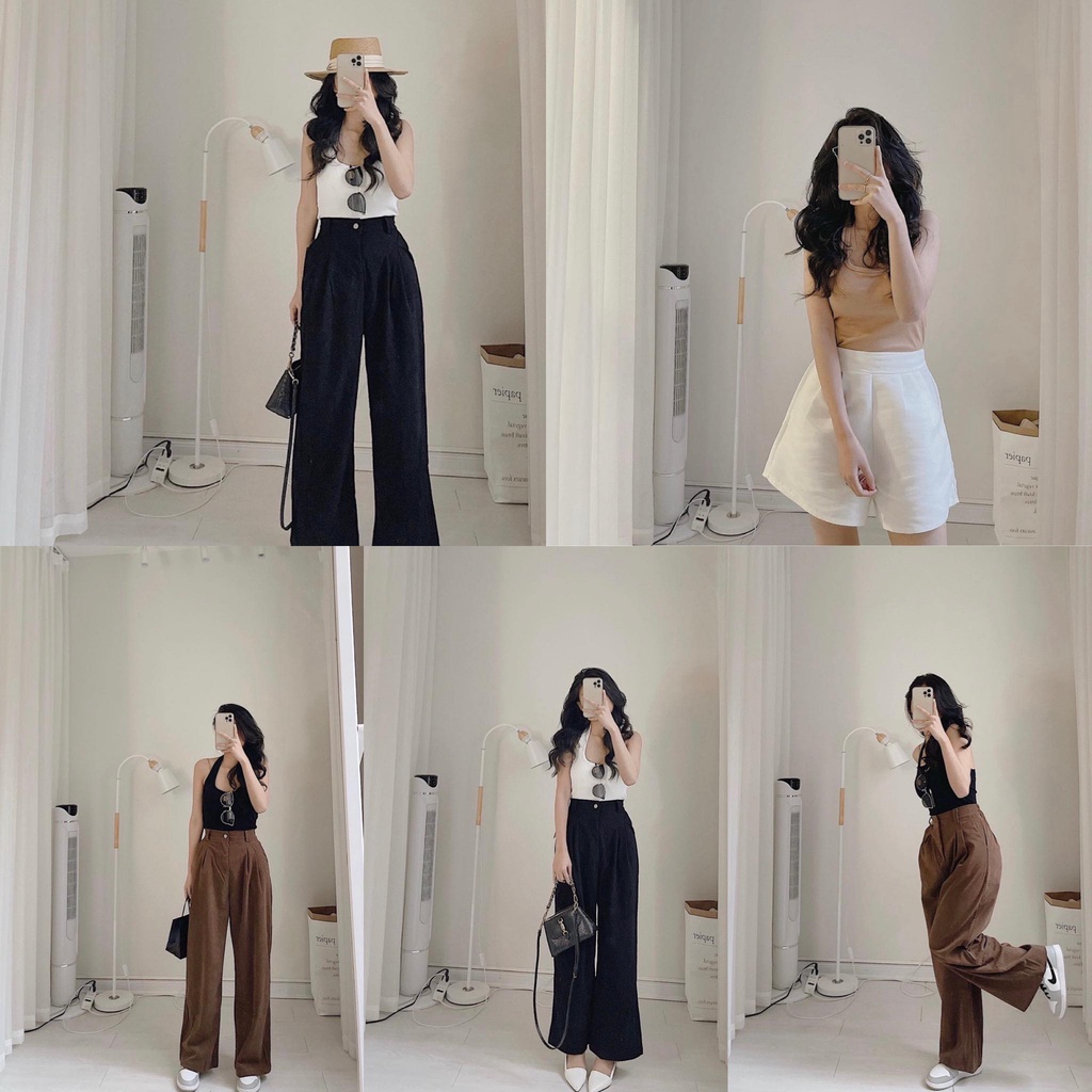 ÁO CROPTOP CỔ YẾM