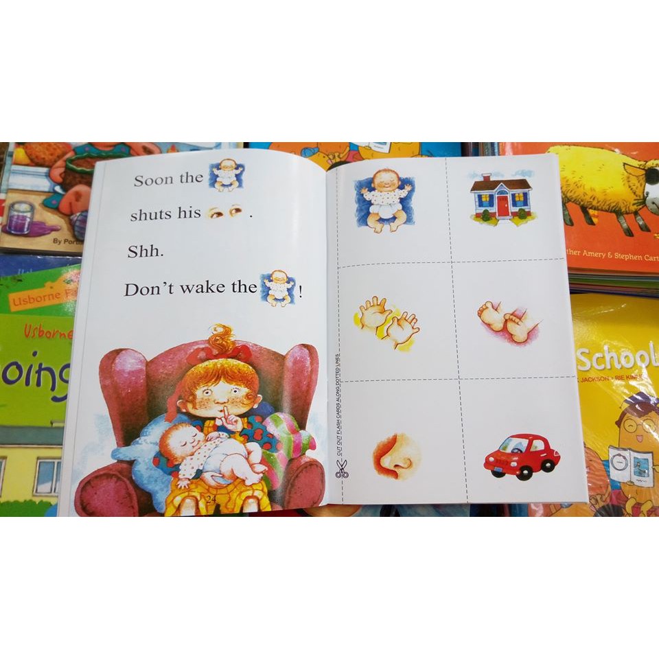 Bộ 12c - Full Colours - Tặng File Mp3 - All aboard reading + Thẻ Flashcard