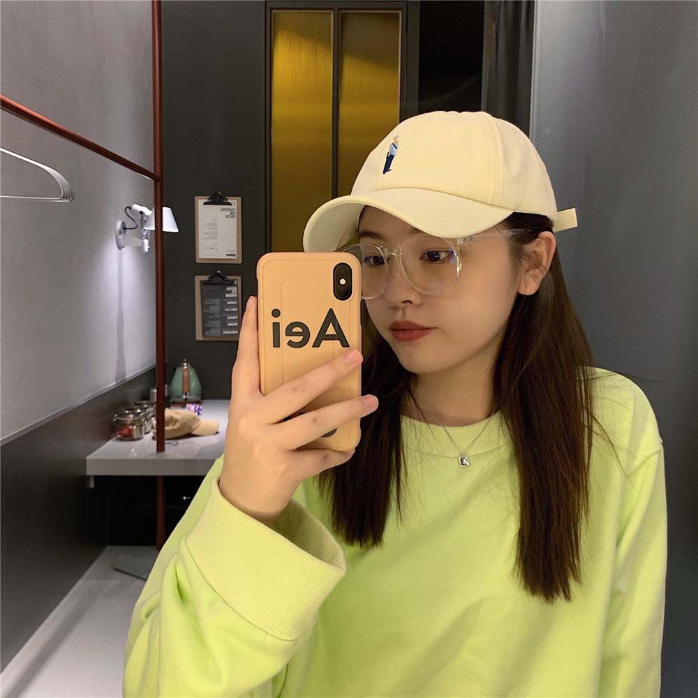 Mũ Lưỡi Trai Thêu Chữ Phong Cách Hip Hop Hàn Quốc Thời Trang Mùa Hè Cho Nam
