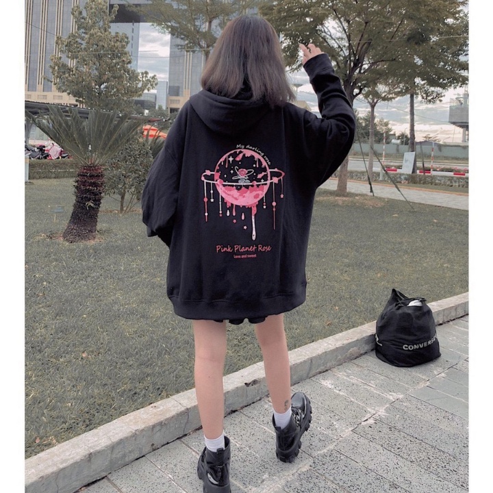 Áo Khoác Thun nỉ PE hình trái đất tan chảy Áo khoác hoodie unisex ❤️ Áo khoác  form 70kg đổ lại hàng siêu mịn MS2