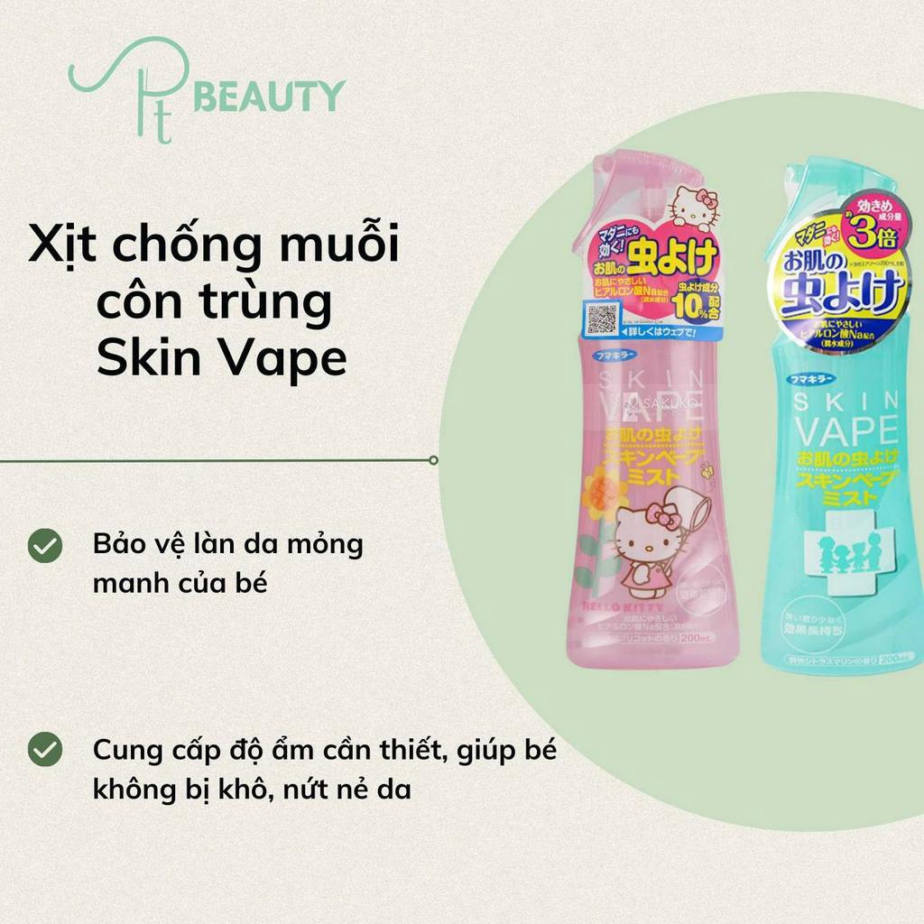Xịt chống muỗi côn trùng Skin Vap - 200ml