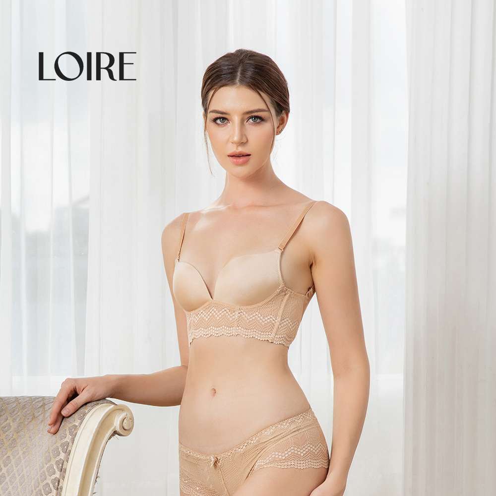 Áo Ngực Đệm Dày Dây Lưng Thấp Mảnh LOIRE BRL04