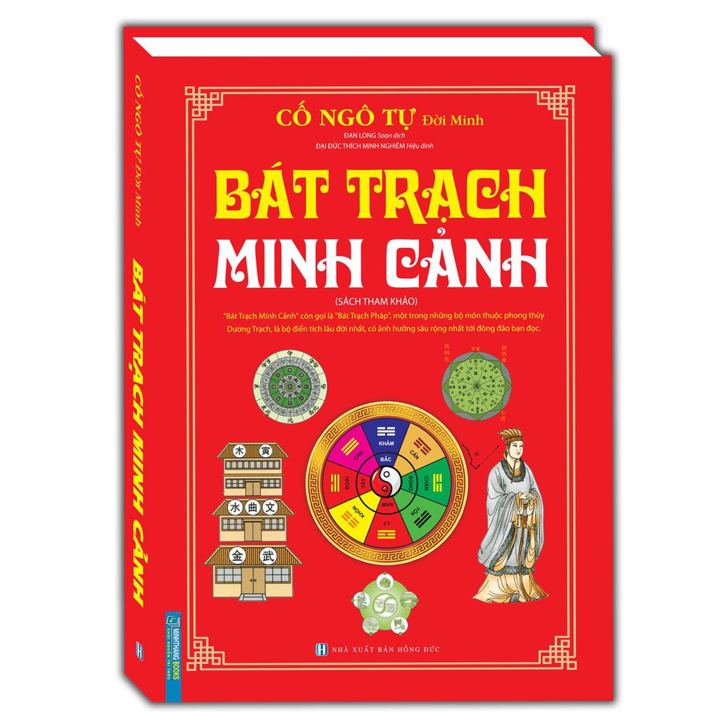 Sách - Bát trạch minh cảnh (bìa cứng)