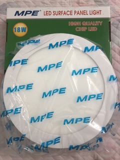 Đèn led mpe 18w ốp trần nổi tròn
