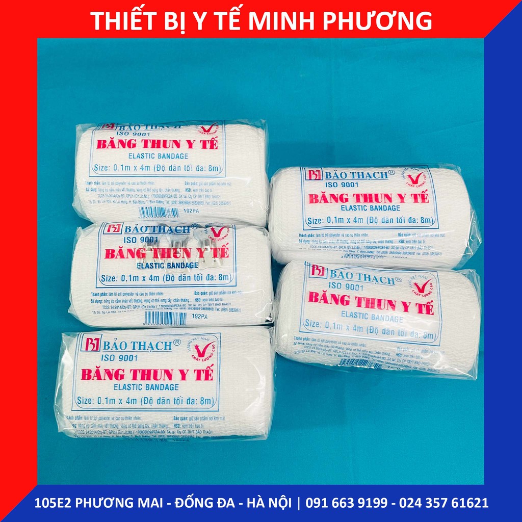 Băng thun y tế các size Bảo Thạch