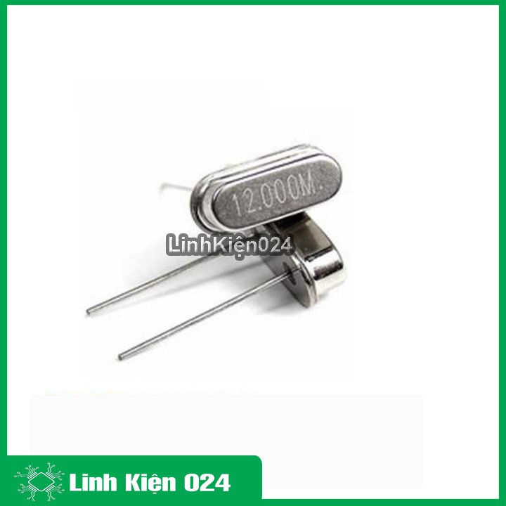 Thạch anh 12mHz - Chân Cắm 2P