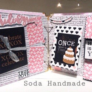 [Album ảnh Handmade] Wedding scrapbook - album cưới