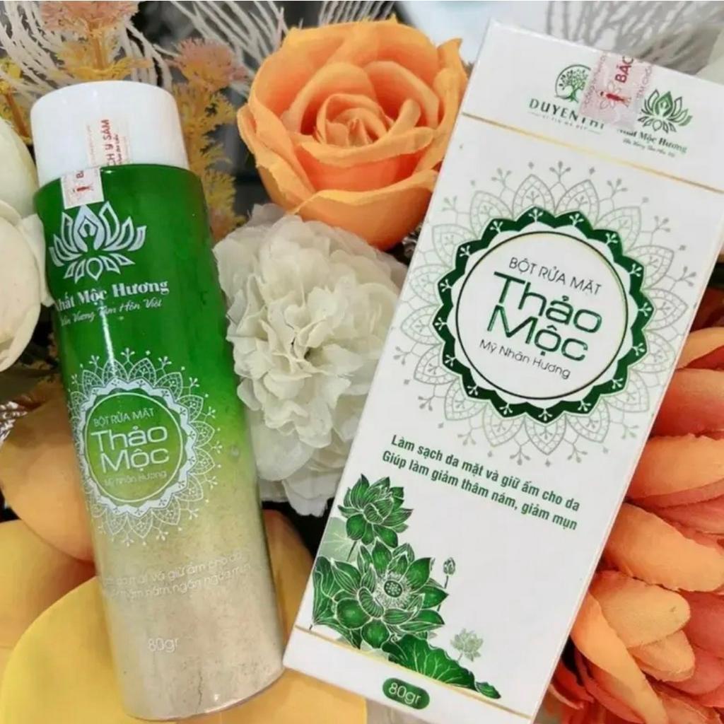 Bột Rửa Mặt Thảo Mộc Mỹ Nhân Hương Nhất Mộc Hương - Bách Y Sâm Duyên Thị