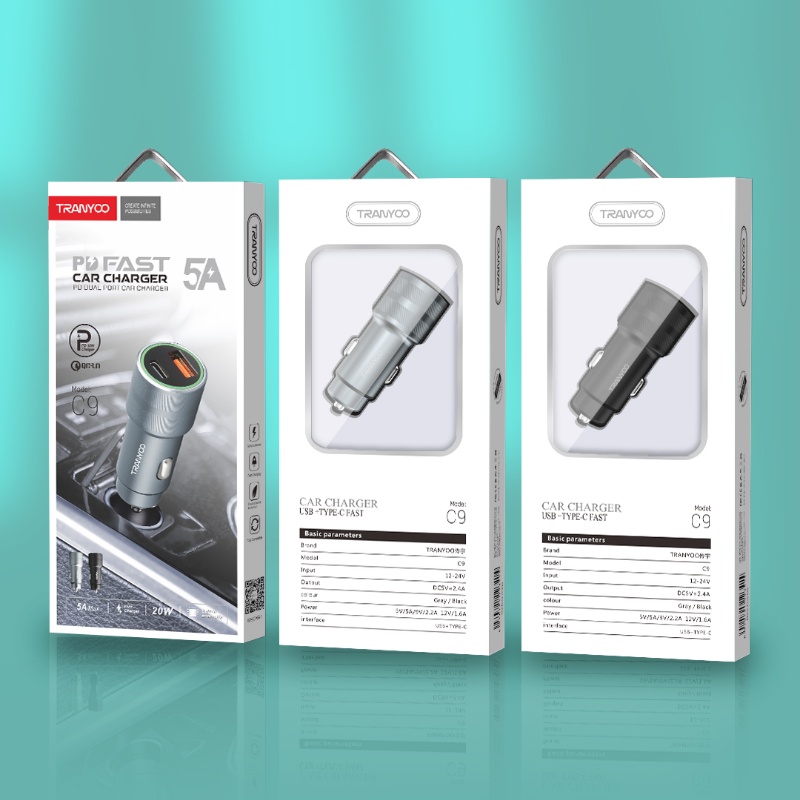 Tẩu Sạc Nhanh pd20W Apple 12 / 13 Chuyên Dụng Cho Xe Hơi