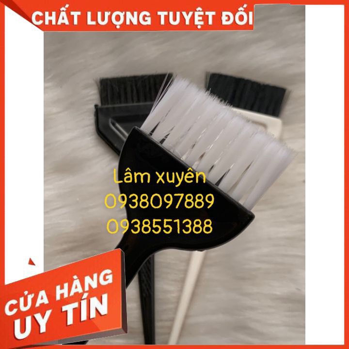 [FREESHIP] chổi quét thuốc nhuộm, lược nhuộm tóc 1 đầu, lông mềm, nhựa cao cấp, không bám thuốc nhuộm, dễ vệ sinh