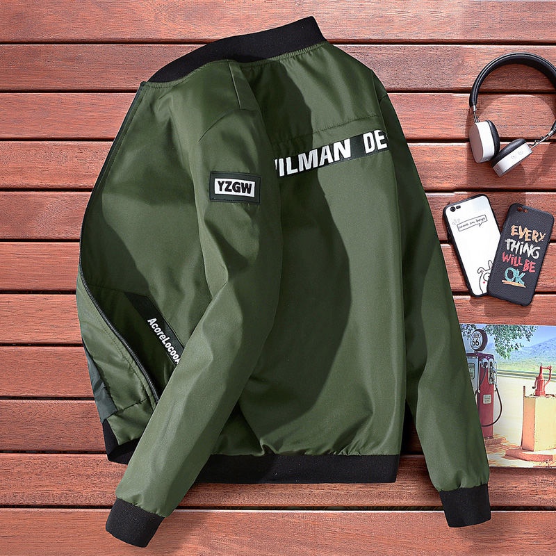 Áo Khoác Cổ Đứng Dáng Ôm Phong Cách Hàn Quốc Thời Trang Cho Nam