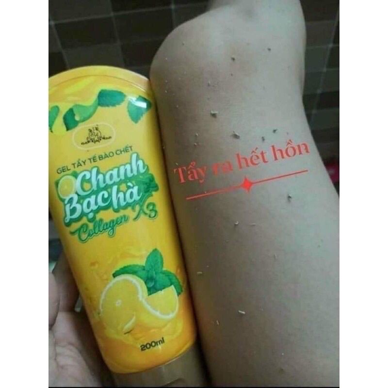 Tẩy Da chết Collagen X3 Đông Anh chính hãng 200ml